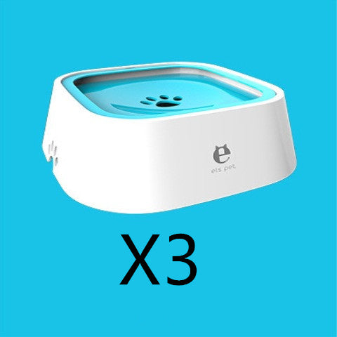 1.5L Anti-Spill Floating Pet Water Bowl