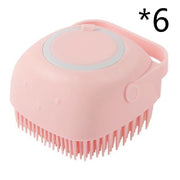 Silicone Dog & Cat Bath Massage Glove Brush