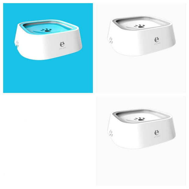 1.5L Anti-Spill Floating Pet Water Bowl