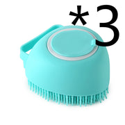Silicone Dog & Cat Bath Massage Glove Brush