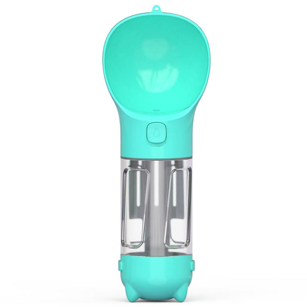 3-in-1 Portable Dog Water Bottle & Feeder