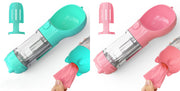 3-in-1 Portable Dog Water Bottle & Feeder