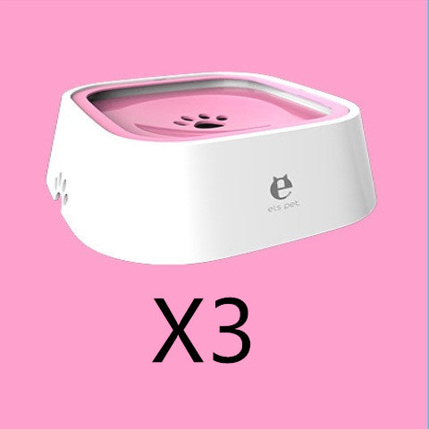 1.5L Anti-Spill Floating Pet Water Bowl
