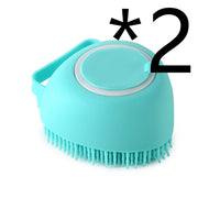 Silicone Dog & Cat Bath Massage Glove Brush