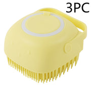 Silicone Dog & Cat Bath Massage Glove Brush