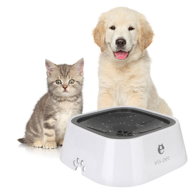 1.5L Anti-Spill Floating Pet Water Bowl