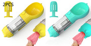 3-in-1 Portable Dog Water Bottle & Feeder