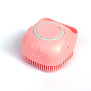 Silicone Dog & Cat Bath Massage Glove Brush