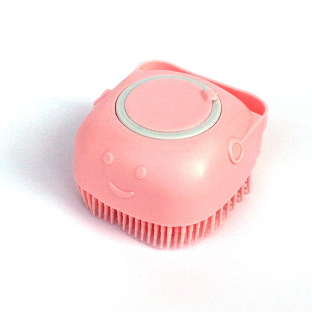 Silicone Dog & Cat Bath Massage Glove Brush