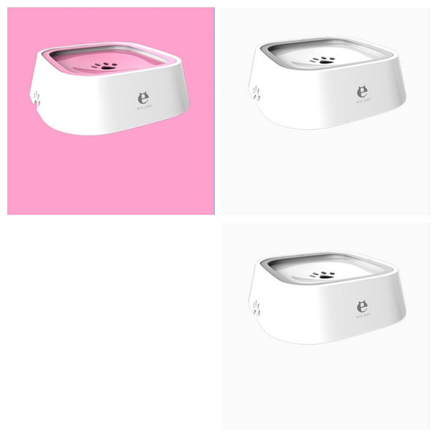 1.5L Anti-Spill Floating Pet Water Bowl