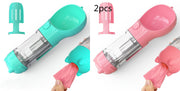 3-in-1 Portable Dog Water Bottle & Feeder