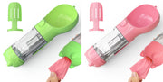 3-in-1 Portable Dog Water Bottle & Feeder