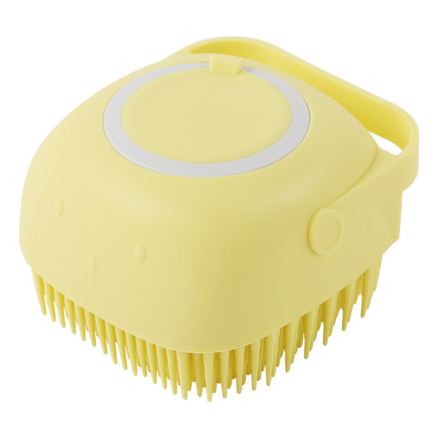 Silicone Dog & Cat Bath Massage Glove Brush