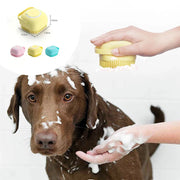 Silicone Dog & Cat Bath Massage Glove Brush