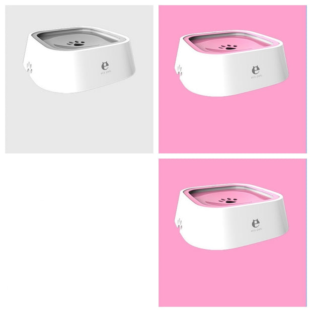 1.5L Anti-Spill Floating Pet Water Bowl