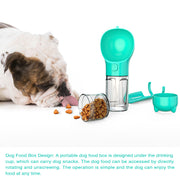 3-in-1 Portable Dog Water Bottle & Feeder