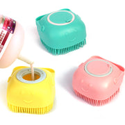 Silicone Dog & Cat Bath Massage Glove Brush