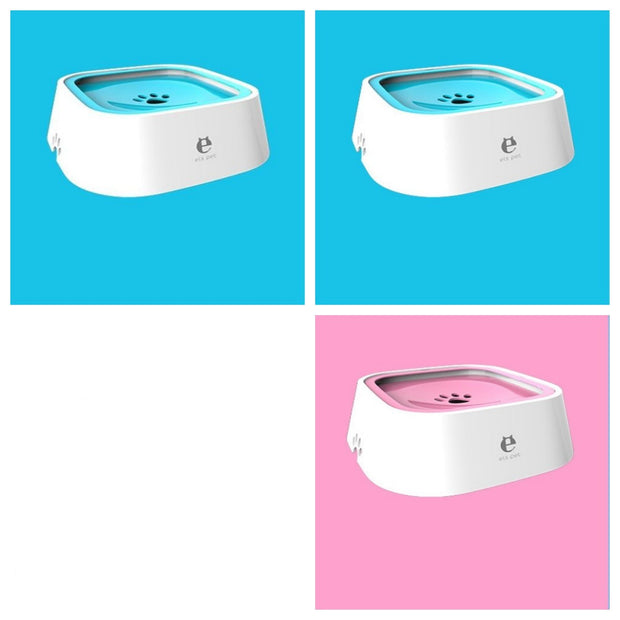 1.5L Anti-Spill Floating Pet Water Bowl